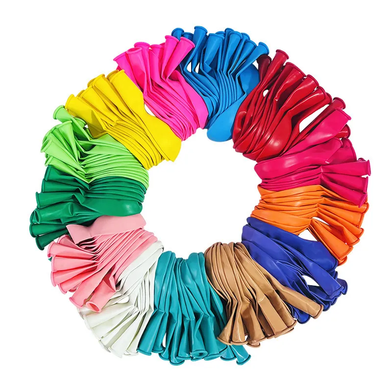 10-Inch Matte Balloons for Birthday Parties, Wedding Decorations, and Event Supplies - Thick Latex Balloons for Room Decor - Wholesale Bulk Pack thumbnail 4