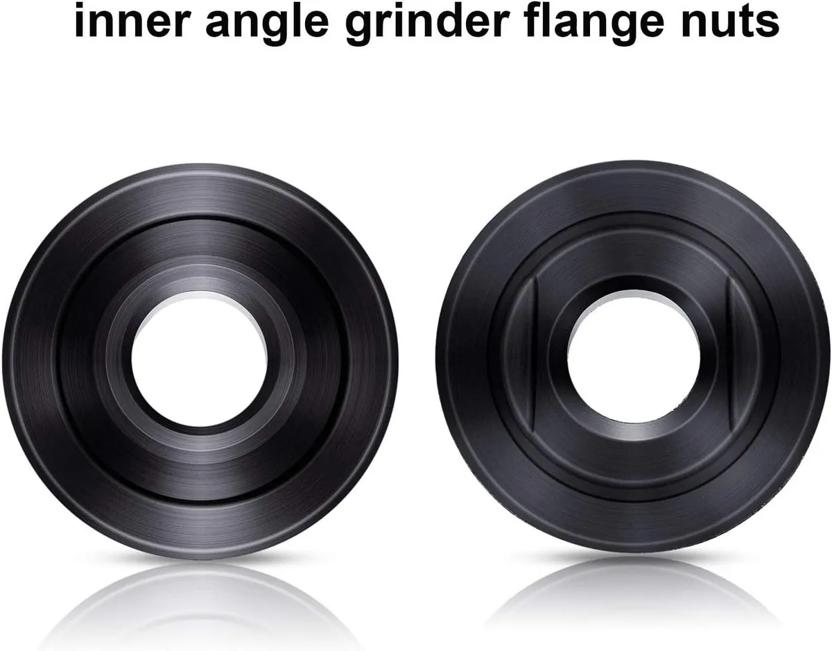 Angle Grinder Flange Nut Set, 100 Type Angle Grinder Clamping Plate, 5/8-11 Pressure Plate Clip, Angle Grinder Power Tool Accessories showcase 3