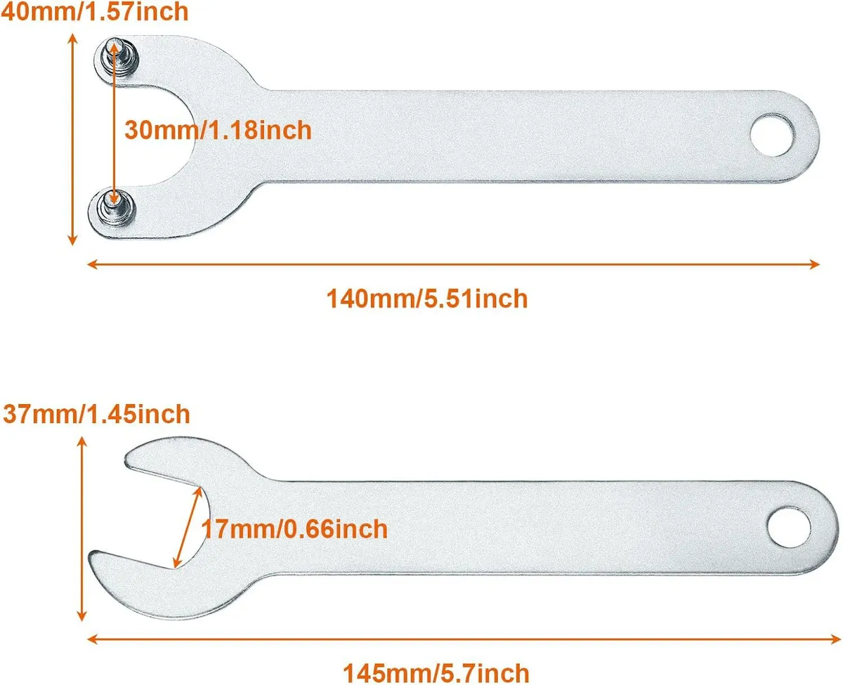 Angle Grinder Flange Nut Set, 100 Type Angle Grinder Clamping Plate, 5/8-11 Pressure Plate Clip, Angle Grinder Power Tool Accessories showcase 9
