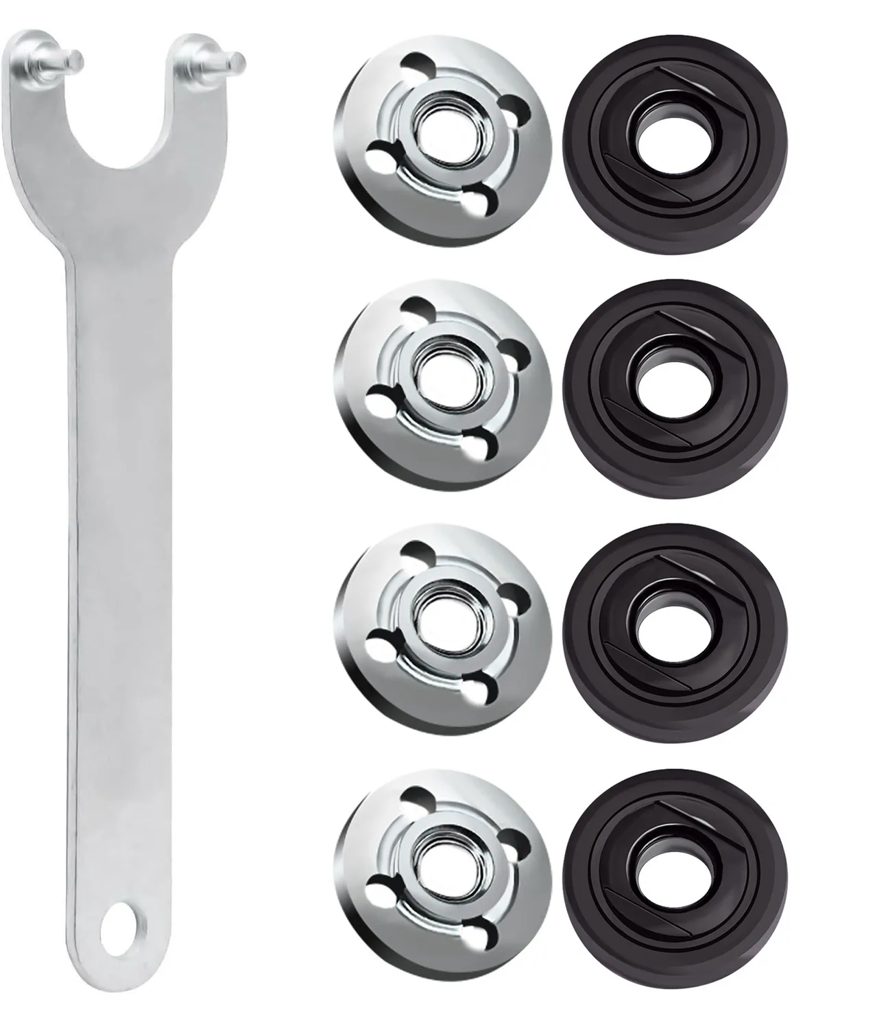 Wrench + 4 Black/White Plate Sets