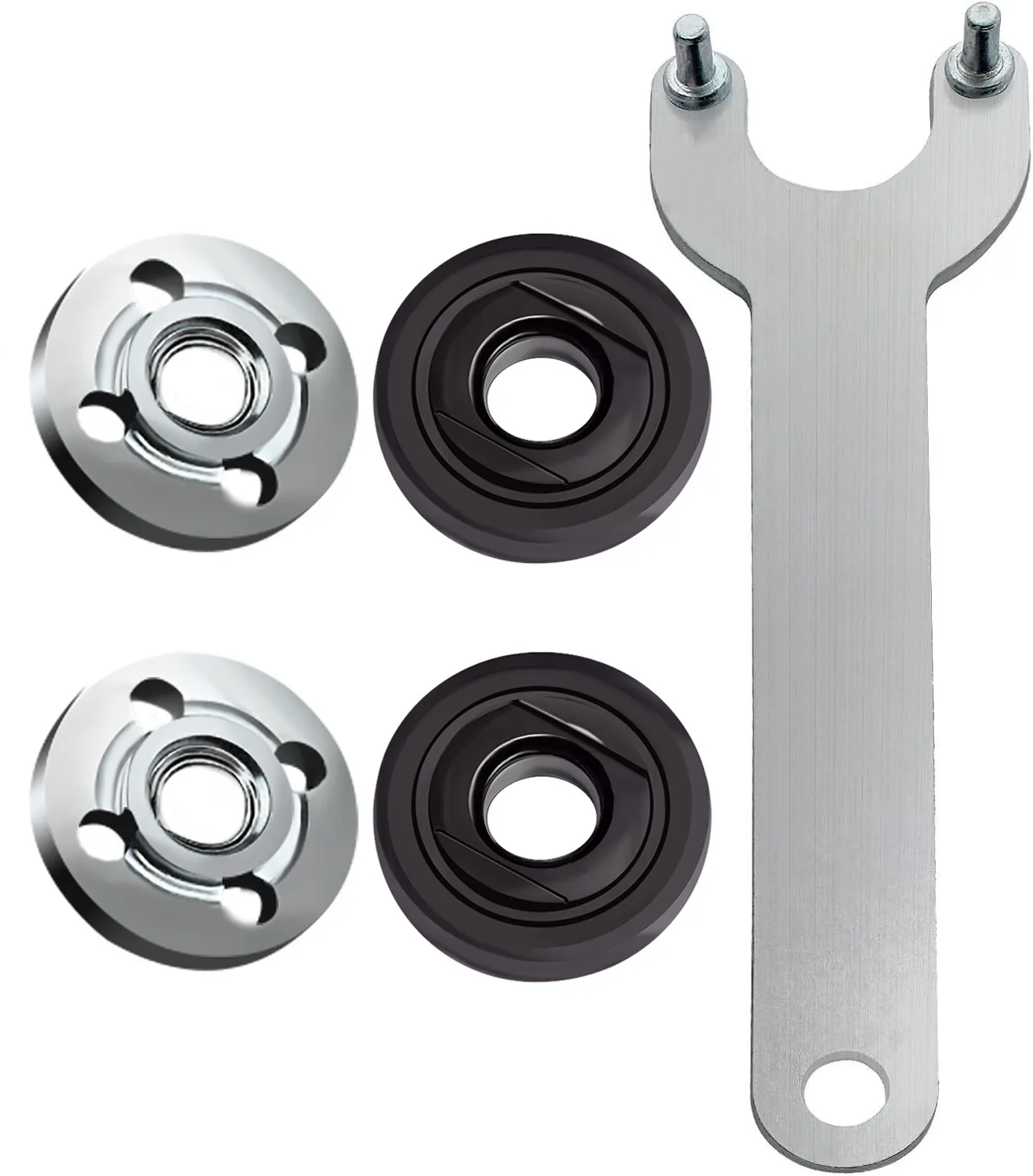 Wrench + 2 Black/White Plate Sets