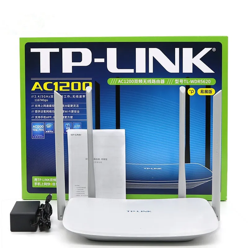 TP-Link TL-WDR5620 WiFi Router - AC1200 Dual-Band Gigabit Wireless Router with Mesh Technology - Easy Setup, High Speed, Wide Coverage for Home and Office showcase 2