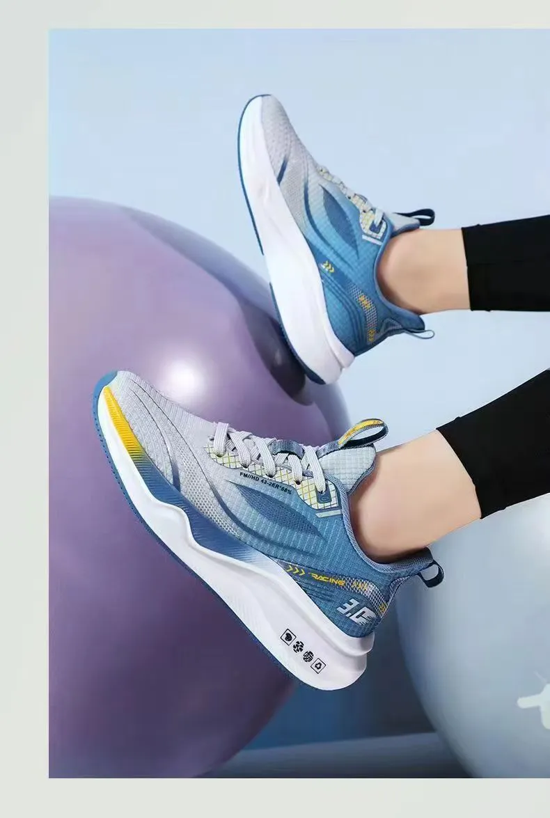 Men's Running Shoes - Trendy Outdoor Sports Sneakers - Breathable Mesh Fashion - Versatile Cross-Border Wholesale - Lightweight Athletic Footwear for Men showcase 15