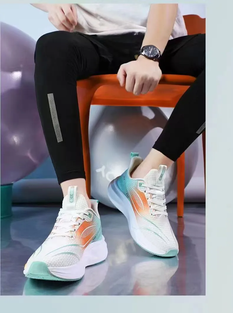 Men's Running Shoes - Trendy Outdoor Sports Sneakers - Breathable Mesh Fashion - Versatile Cross-Border Wholesale - Lightweight Athletic Footwear for Men showcase 6