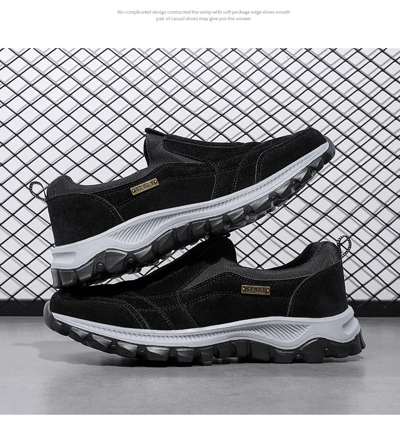 Men's & Women's Slip-On Running Shoes - Lightweight Outdoor Mountaineering Sneakers for Spring/Autumn, Plus Sizes Available, Cross-Border Foreign Trade showcase 6