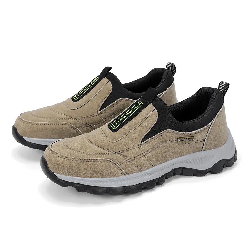 Men's & Women's Slip-On Running Shoes - Lightweight Outdoor Mountaineering Sneakers for Spring/Autumn, Plus Sizes Available, Cross-Border Foreign Trade thumbnail 2