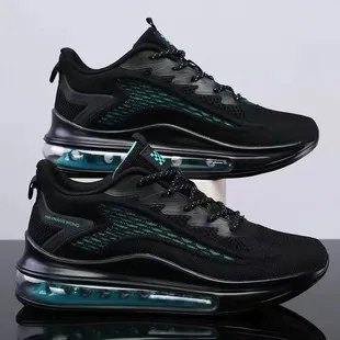 Men's Air Cushion Running Shoes - 2025 Spring Sneakers, Breathable, Height Increasing, Trendy Fashion, All-Match Foreign Trade Style showcase 3
