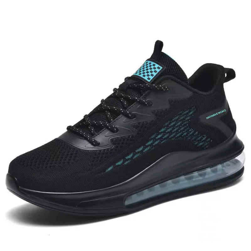 Men's Air Cushion Running Shoes - 2025 Spring Sneakers, Breathable, Height Increasing, Trendy Fashion, All-Match Foreign Trade Style thumbnail 5