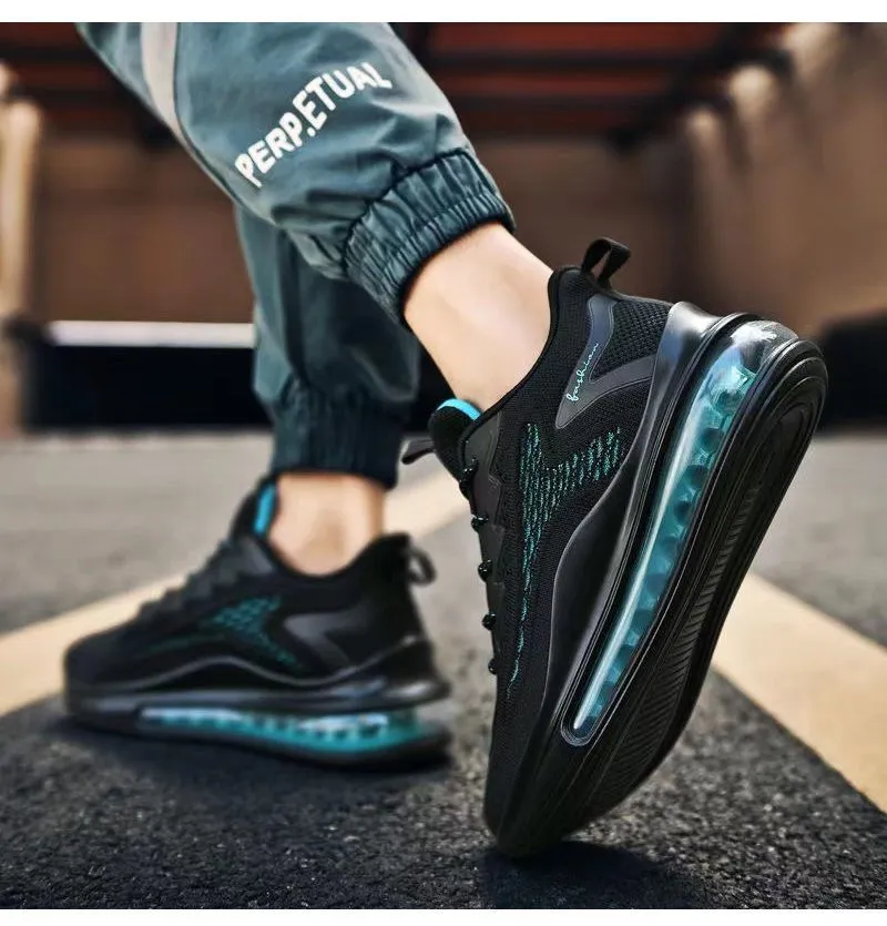 Men's Air Cushion Running Shoes - 2025 Spring Sneakers, Breathable, Height Increasing, Trendy Fashion, All-Match Foreign Trade Style showcase 20