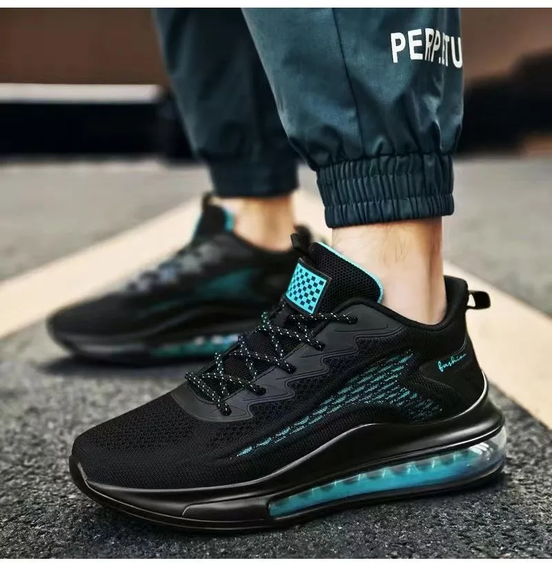 Men's Air Cushion Running Shoes - 2025 Spring Sneakers, Breathable, Height Increasing, Trendy Fashion, All-Match Foreign Trade Style showcase 10