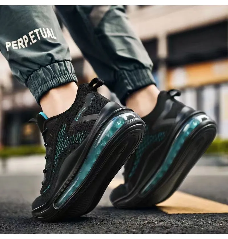 Men's Air Cushion Running Shoes - 2025 Spring Sneakers, Breathable, Height Increasing, Trendy Fashion, All-Match Foreign Trade Style showcase 19