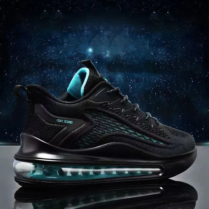 Men's Air Cushion Running Shoes - 2025 Spring Sneakers, Breathable, Height Increasing, Trendy Fashion, All-Match Foreign Trade Style showcase 8