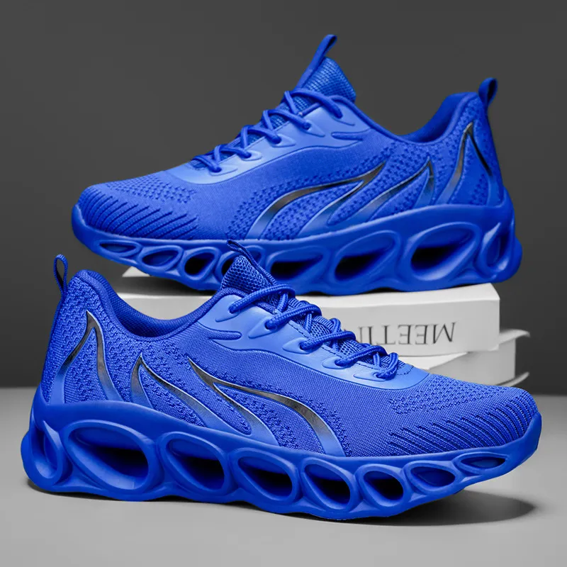 Men's Flame Sneakers Plus Size 46-48, Sports Casual Shoes for Couples, All-Match Fashionable Footwear for Men, Comfortable and Stylish thumbnail 4