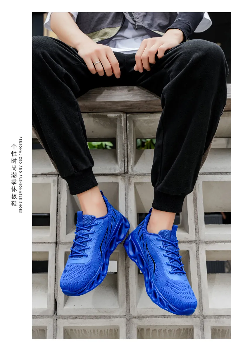 Men's Flame Sneakers Plus Size 46-48, Sports Casual Shoes for Couples, All-Match Fashionable Footwear for Men, Comfortable and Stylish showcase 16