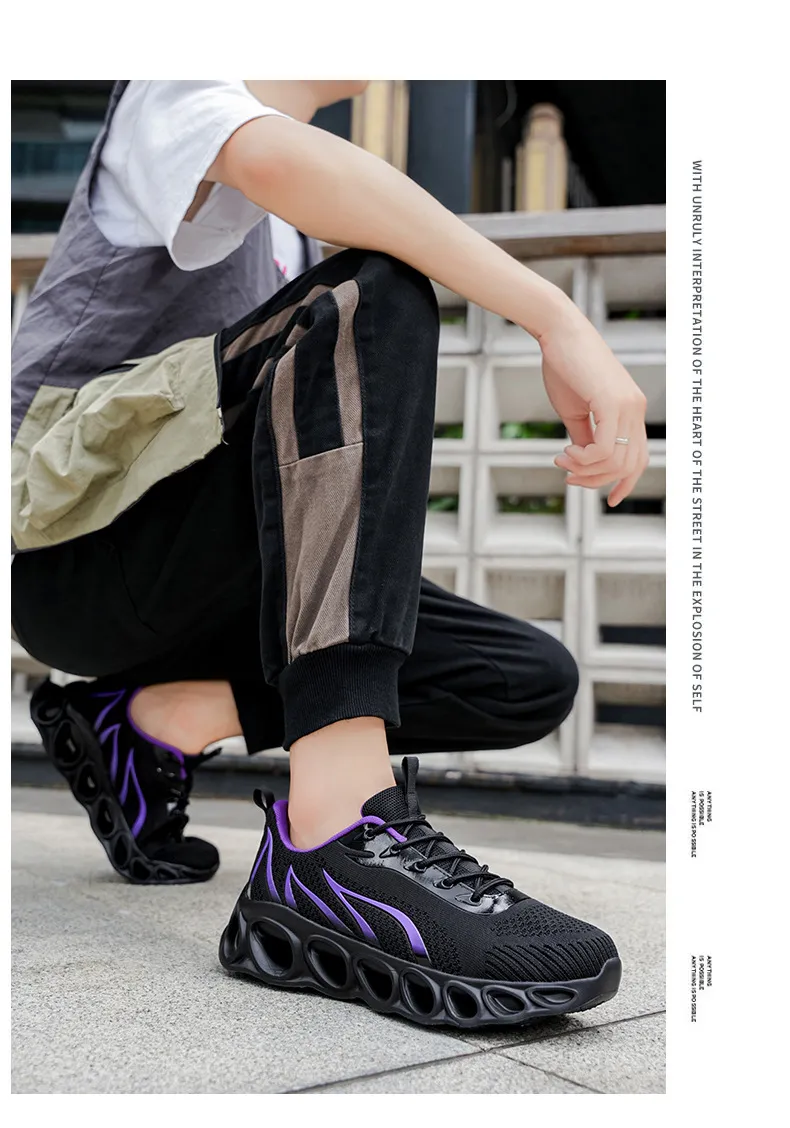 Men's Flame Sneakers Plus Size 46-48, Sports Casual Shoes for Couples, All-Match Fashionable Footwear for Men, Comfortable and Stylish showcase 18