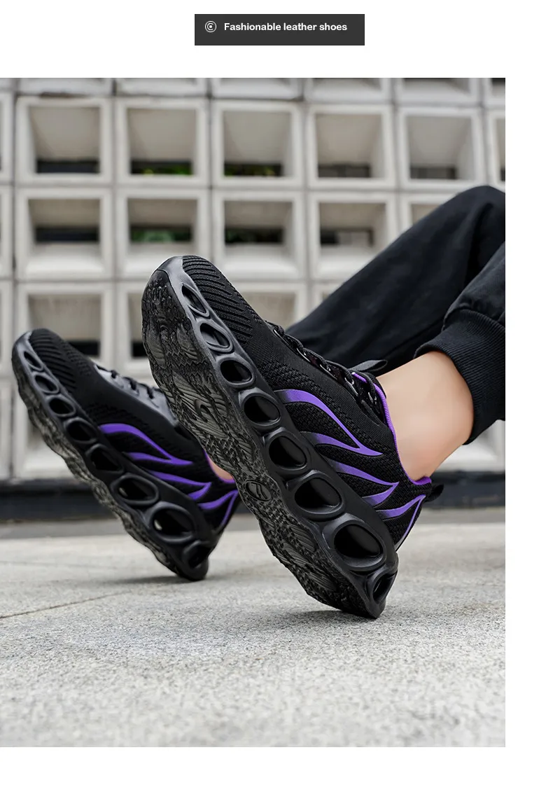 Men's Flame Sneakers Plus Size 46-48, Sports Casual Shoes for Couples, All-Match Fashionable Footwear for Men, Comfortable and Stylish showcase 19
