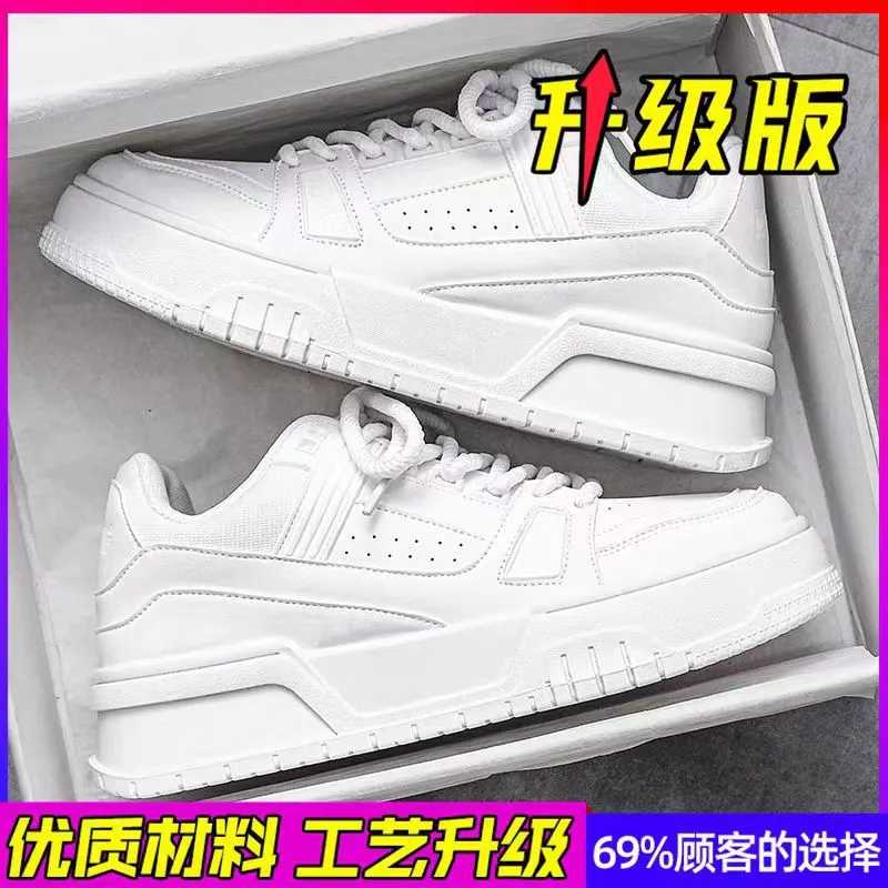 Men's Black Samurai Style Casual Shoes - Spring Trendy All-Match Low-Top Sneakers with Thick Sole for Height Increase - Sports Inspired Fashion thumbnail 6