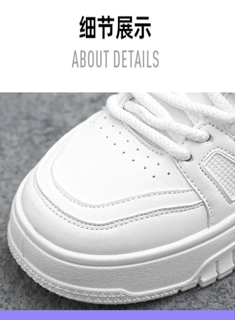 Men's Black Samurai Style Casual Shoes - Spring Trendy All-Match Low-Top Sneakers with Thick Sole for Height Increase - Sports Inspired Fashion showcase 5