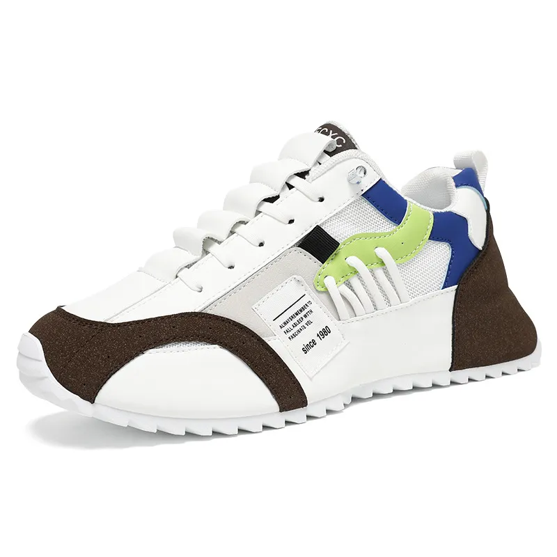 Men's Breathable Casual Sports Shoes - 2024 European Fashion Trend, Large Size, Lightweight Bag Sole Sneakers for Autumn thumbnail 4