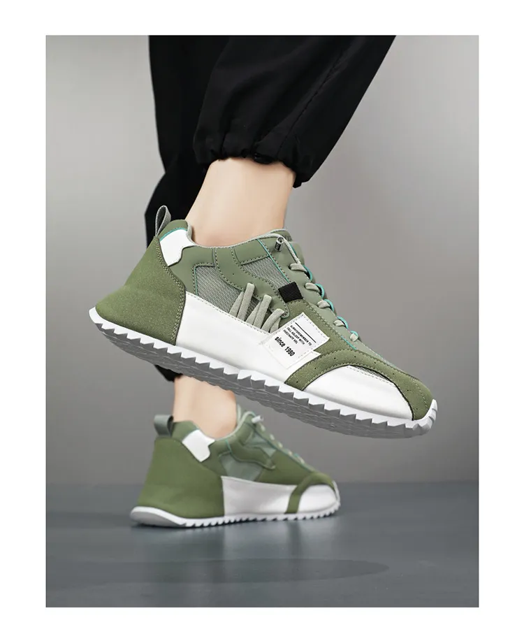 Men's Breathable Casual Sports Shoes - 2024 European Fashion Trend, Large Size, Lightweight Bag Sole Sneakers for Autumn showcase 17