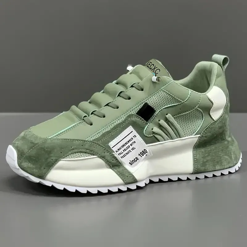 Men's Breathable Casual Sports Shoes - 2024 European Fashion Trend, Large Size, Lightweight Bag Sole Sneakers for Autumn thumbnail 7