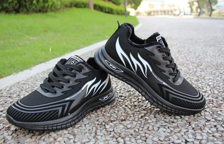 Men's Breathable Mesh Running Shoes - 2026 Spring Autumn Korean Style Trendy Sports Student Travel Dad Sneakers showcase 15