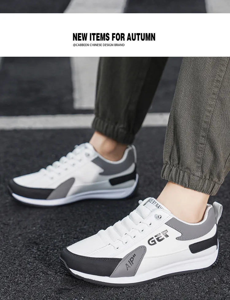 Men's Forrest Gump Style Sneakers - 2026 New Fashion Spring Autumn Sports Casual Shoes - Classic Trendy Non-Slip Walking Shoes for Men showcase 15