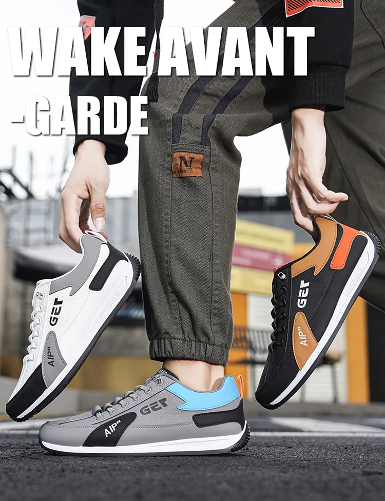Men's Forrest Gump Style Sneakers - 2026 New Fashion Spring Autumn Sports Casual Shoes - Classic Trendy Non-Slip Walking Shoes for Men showcase 1