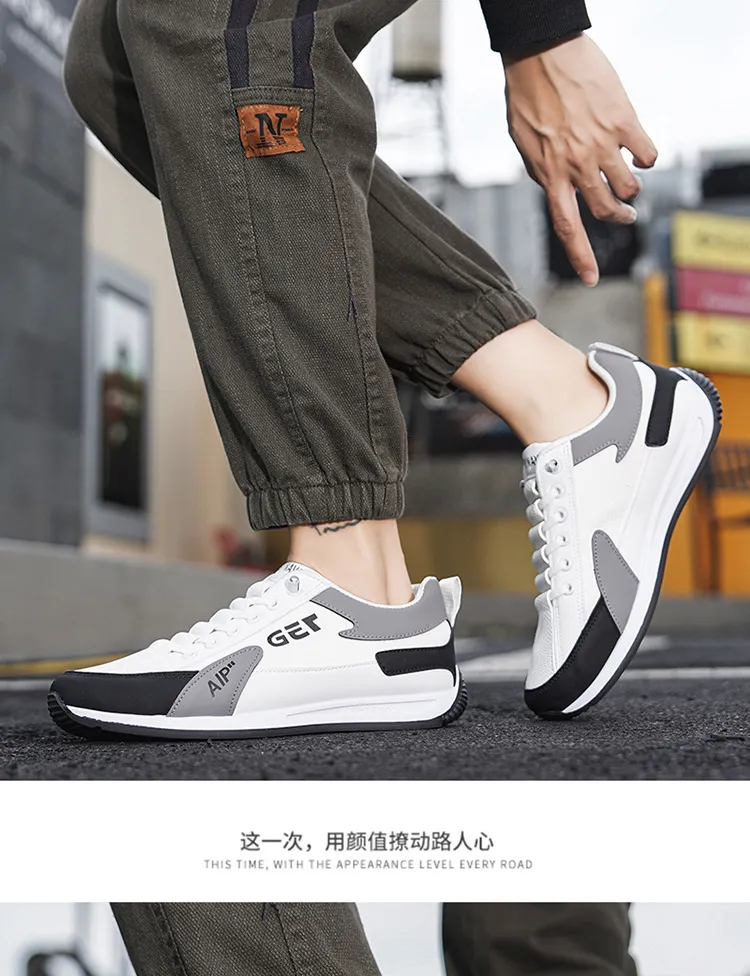 Men's Forrest Gump Style Sneakers - 2026 New Fashion Spring Autumn Sports Casual Shoes - Classic Trendy Non-Slip Walking Shoes for Men showcase 17