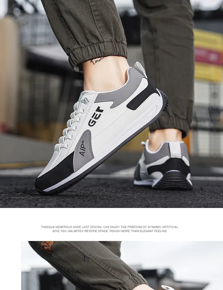 Men's Forrest Gump Style Sneakers - 2026 New Fashion Spring Autumn Sports Casual Shoes - Classic Trendy Non-Slip Walking Shoes for Men showcase 18