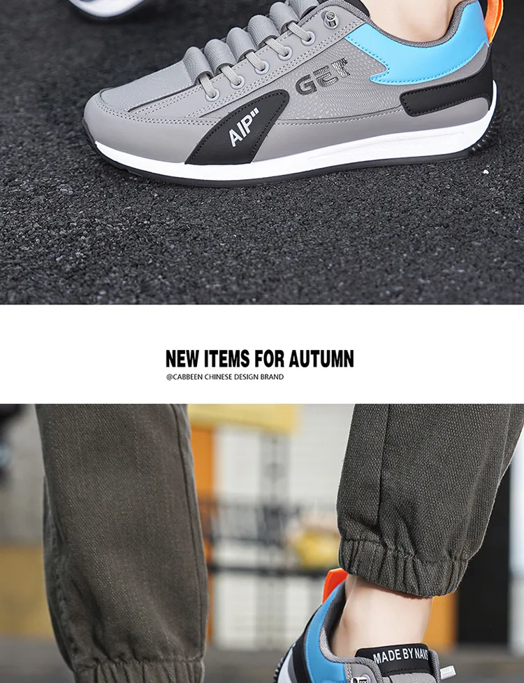Men's Forrest Gump Style Sneakers - 2026 New Fashion Spring Autumn Sports Casual Shoes - Classic Trendy Non-Slip Walking Shoes for Men showcase 8