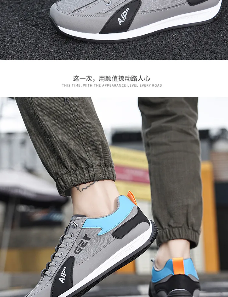 Men's Forrest Gump Style Sneakers - 2026 New Fashion Spring Autumn Sports Casual Shoes - Classic Trendy Non-Slip Walking Shoes for Men showcase 11