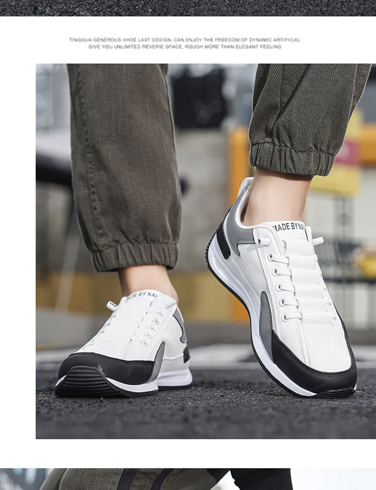 Men's Forrest Gump Style Sneakers - 2026 New Fashion Spring Autumn Sports Casual Shoes - Classic Trendy Non-Slip Walking Shoes for Men showcase 16