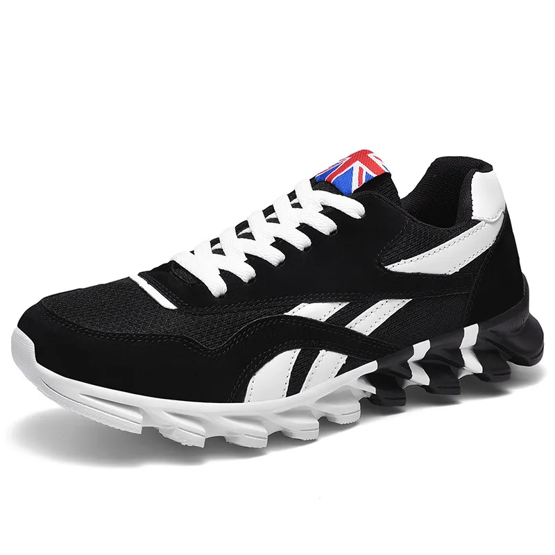 Men's Lightweight Mesh Running Shoes - Breathable Athletic Sneakers for Sports, Cross-Training, and Casual Wear - Large Sizes Available - Spring/Autumn 2024 thumbnail 7