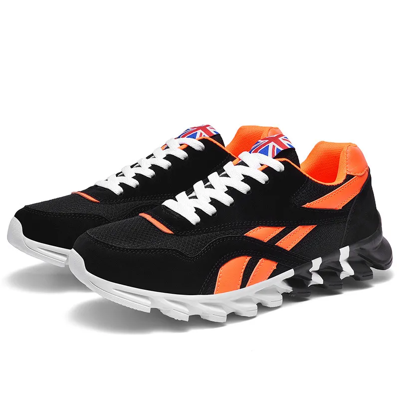 Men's Lightweight Mesh Running Shoes - Breathable Athletic Sneakers for Sports, Cross-Training, and Casual Wear - Large Sizes Available - Spring/Autumn 2024 thumbnail 3
