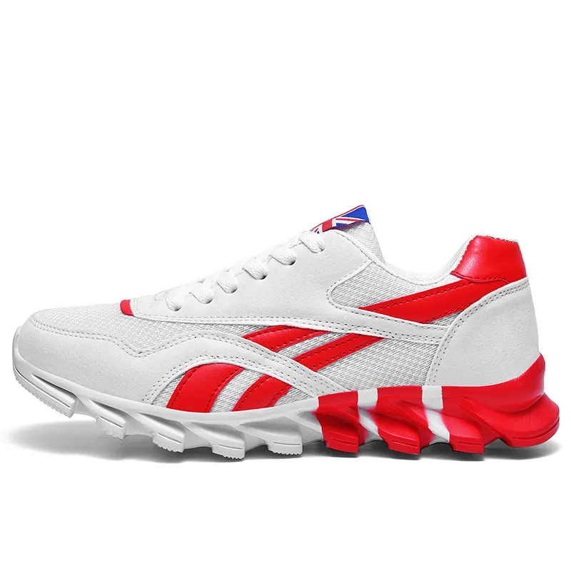 Men's Lightweight Mesh Running Shoes - Breathable Athletic Sneakers for Sports, Cross-Training, and Casual Wear - Large Sizes Available - Spring/Autumn 2024 thumbnail 6