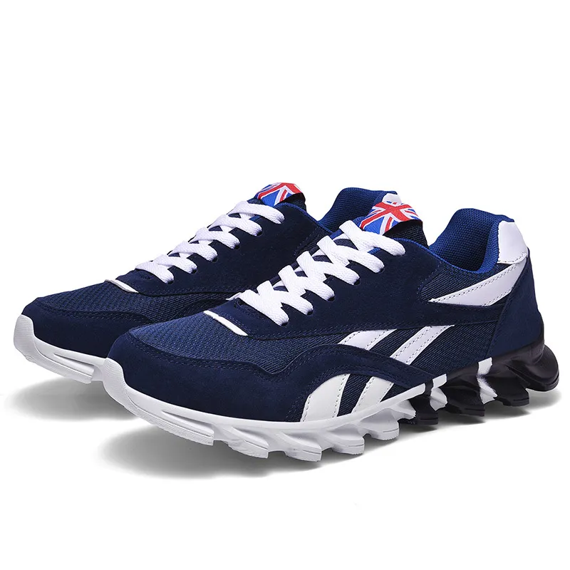 Men's Lightweight Mesh Running Shoes - Breathable Athletic Sneakers for Sports, Cross-Training, and Casual Wear - Large Sizes Available - Spring/Autumn 2024 thumbnail 2