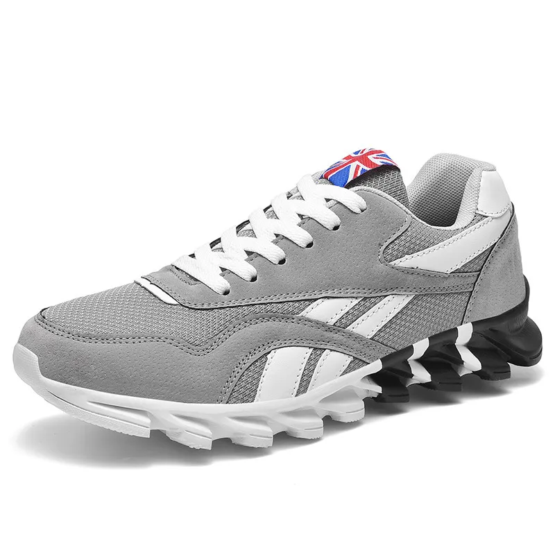 Men's Lightweight Mesh Running Shoes - Breathable Athletic Sneakers for Sports, Cross-Training, and Casual Wear - Large Sizes Available - Spring/Autumn 2024 thumbnail 8
