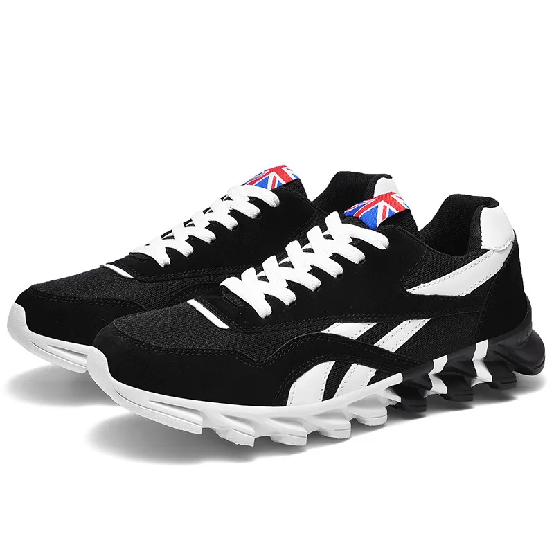 Men's Lightweight Mesh Running Shoes - Breathable Athletic Sneakers for Sports, Cross-Training, and Casual Wear - Large Sizes Available - Spring/Autumn 2024 thumbnail 1