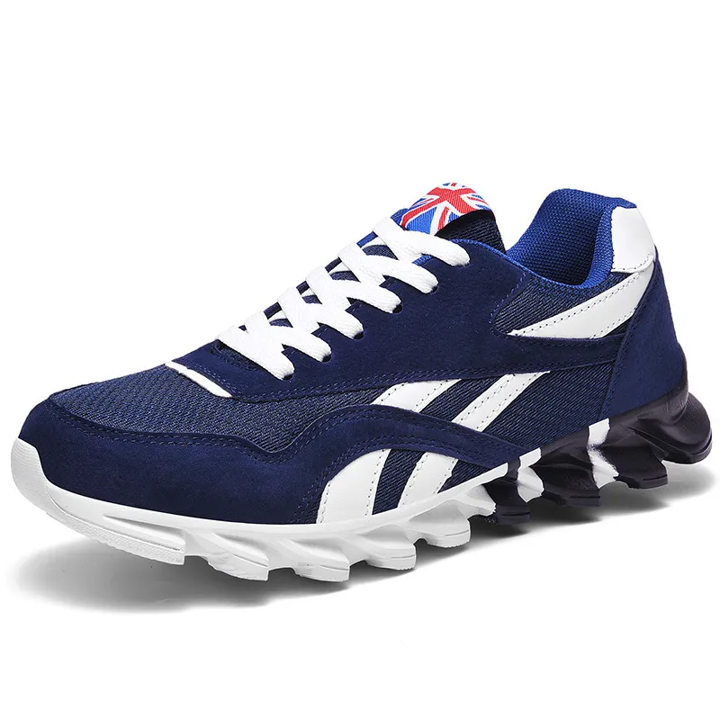 Men's Lightweight Mesh Running Shoes - Breathable Athletic Sneakers for Sports, Cross-Training, and Casual Wear - Large Sizes Available - Spring/Autumn 2024 thumbnail 10