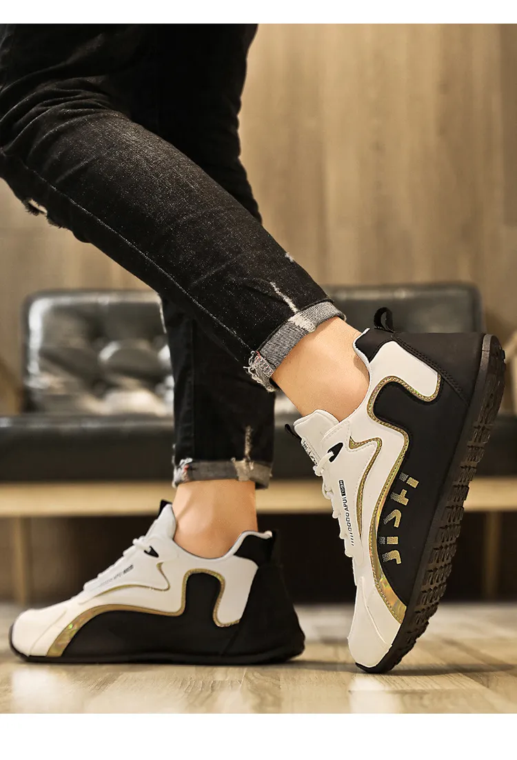Men's Breathable Running Shoes Large Size 45 46 | Low-Top Korean Style Dad Sneakers | Lightweight Cross-Border Sports Shoes for Men showcase 11