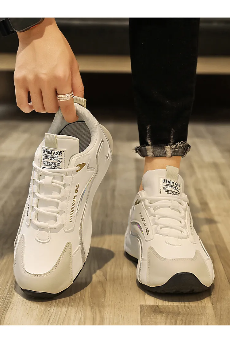 Men's Breathable Running Shoes Large Size 45 46 | Low-Top Korean Style Dad Sneakers | Lightweight Cross-Border Sports Shoes for Men showcase 15