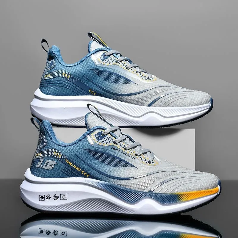 Men's Running Shoes 2025 - Lightweight Breathable Sports Sneakers for Teenagers, Junior High & High School Students - Wear-Resistant Spring/Fall Athletic Footwear thumbnail 4