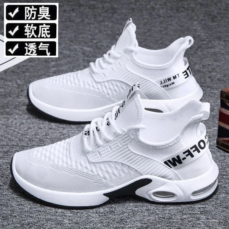 Men's Running Shoes 2025 - Lightweight Breathable Sports Sneakers for Teenagers, Junior High & High School Students - Wear-Resistant Spring/Fall Athletic Footwear thumbnail 6
