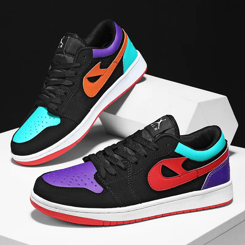 Men's Air Force 1 AF1 Low Top Sneakers - Casual Sports White Shoes for Men and Women - Comfortable Cross-Border Fashion thumbnail 7