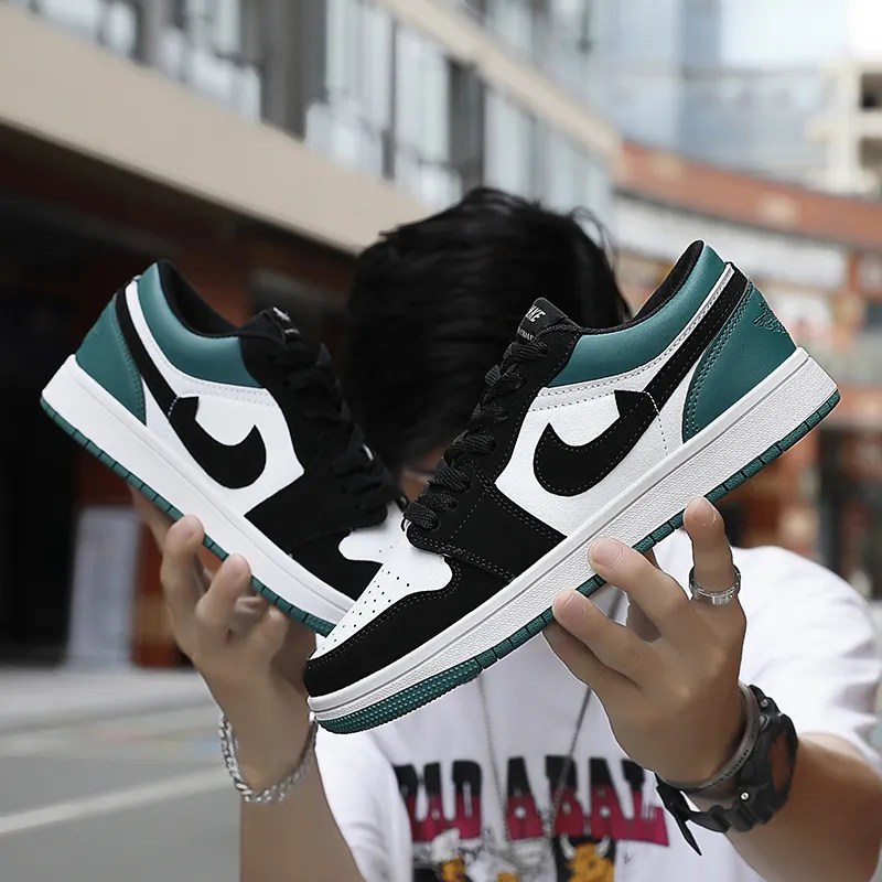 Men's Air Force 1 AF1 Low Top Sneakers - Casual Sports White Shoes for Men and Women - Comfortable Cross-Border Fashion thumbnail 6