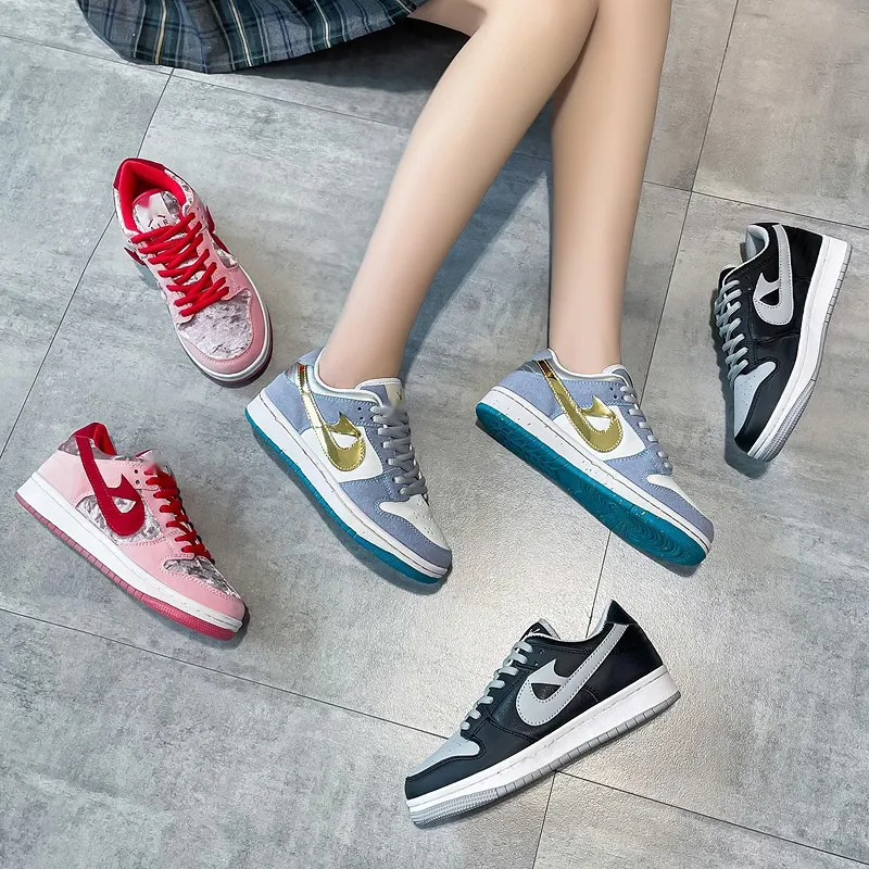 Men's Air Force 1 AF1 Low Top Sneakers - Casual Sports White Shoes for Men and Women - Comfortable Cross-Border Fashion thumbnail 3