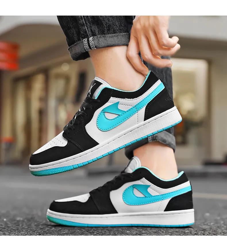 Men's Air Force 1 AF1 Low Top Sneakers - Casual Sports White Shoes for Men and Women - Comfortable Cross-Border Fashion showcase 20