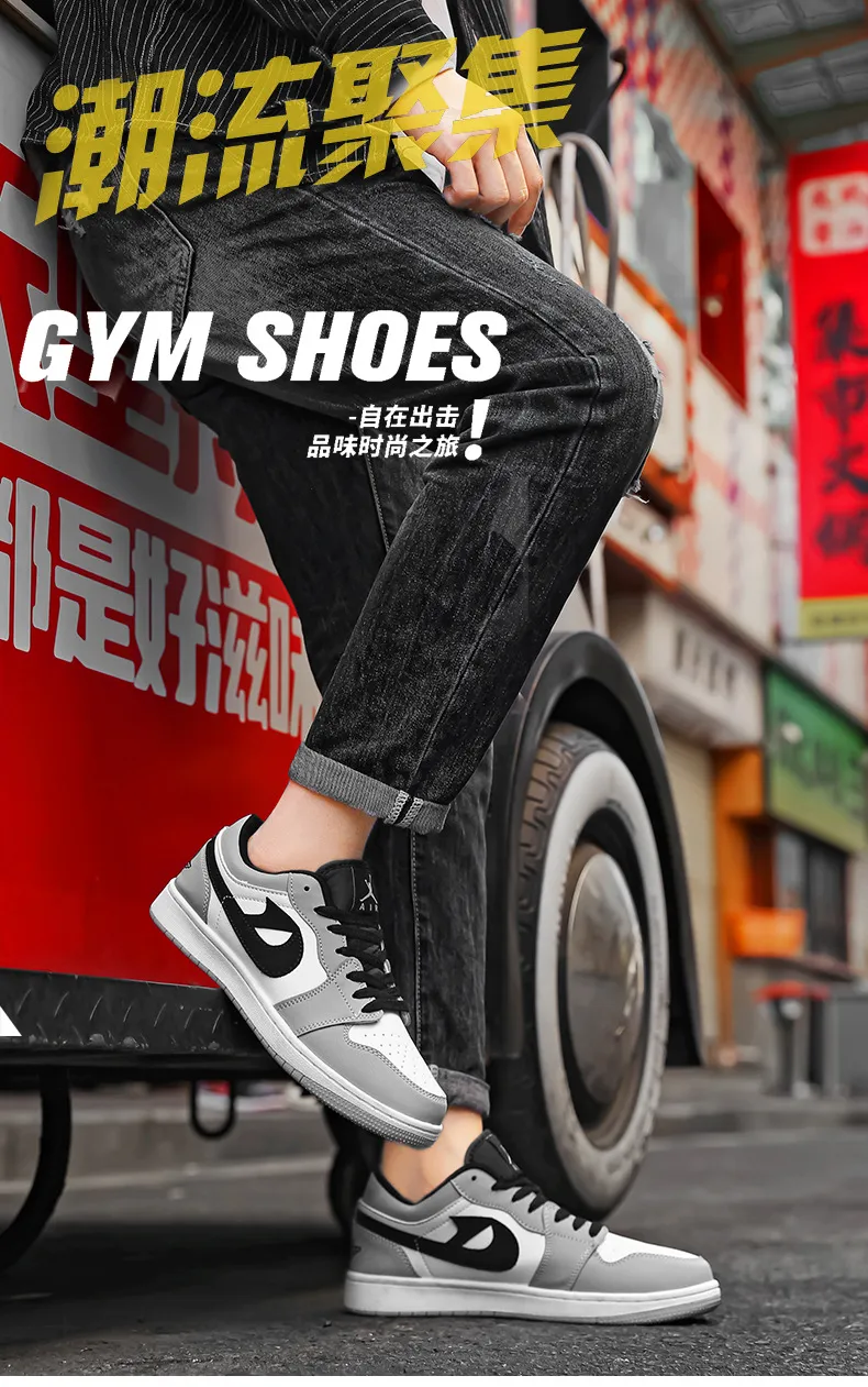 Men's Air Force 1 AF1 Low Top Sneakers - Casual Sports White Shoes for Men and Women - Comfortable Cross-Border Fashion showcase 4