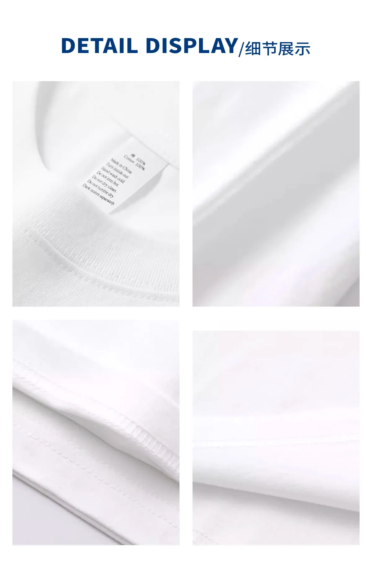 Heavy Cotton T-Shirt Women's Japanese Style Round Neck Short Sleeve Top Solid Color Tee Men's Wholesale Casual Shirts Unisex Fashion showcase 12